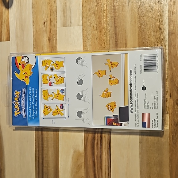 Pokemon Pikachu Wall Stickers - Picture 2 of 4